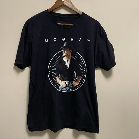 Tim McGraw 2019 Tour T-Shirt Black Men’s XL - Picture 2 of 9